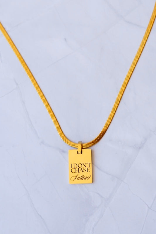 Golden Serpent Necklace