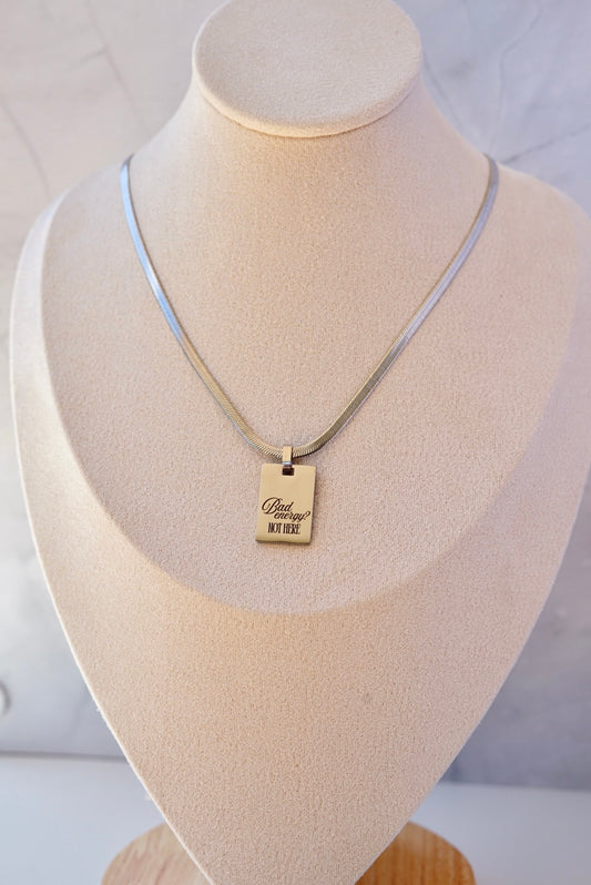 Silver Serpent Necklace